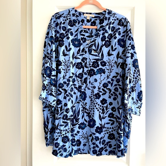 NWT 100% rayon Woman Within sz 1X - Picture 1 of 5